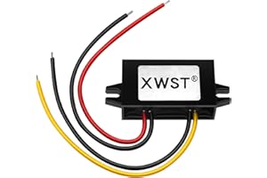 XWST DC DC Spannungswandler 8V-22V auf 6V Wasserdicht Konverter 12 V auf 6V 3A 18W Stromwandler für Telefon Auto Audio Radio LED-Anzeige