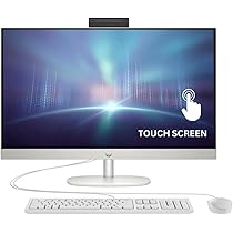 HP 2023 Newest All-in-One 27-inch Touchscreen Desktop, 13th