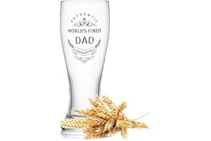 OGEEON Gifts for Dad from Daughter Son,16OZ Beer Glasses,Dad Birthday Gifts for Men Grandpa,Fathers Day Presents for Husband on Christmas Anniversary