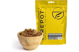 FIREPOT Posh Pork and Beans (Extra Large) - Healthy Dehydrated Expedition Food