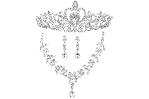 ZGCXRTO Rhinestone Round Crown with Comb Vintage Crown Crystal Crown Headband Shiny Tiara Crystal Hair Jewelry Decorations for Ladies Girls Brides Birthday Weeding and Party…