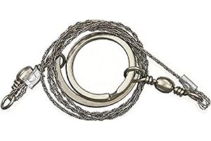 MD FLASHLIGHTS ETC LTD BUSHCRAFT HEAVY DUTY WIRE SAW IDEAL FOR SURVIVAL KITS SCOUTS EMERGENCY SAW POCKET SAW