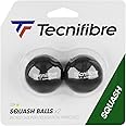 Tecnifibre Squash Balls Packs - Blue/Red/Yellow/Double Yellow Dot