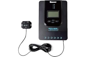 Renogy 20A 12/24 V MPPT Bluetooth Solarmodul Solarpanel Solar-Laderegler mit LCD-Bildschirm