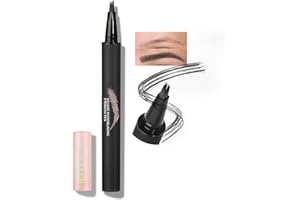 Anglicolor Penna per sopracciglia per microblading, penna naturale per sopracciglia, facile da colorare, di lunga durata, ad asciugatura rapida, per modellare e riempire il trucco delle sopracciglia