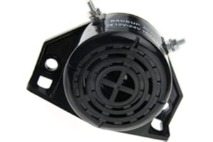 F SEASON Car Reversing Alarm,12/24V Reverse Buzzer IP67 Waterproof Reversing Horn