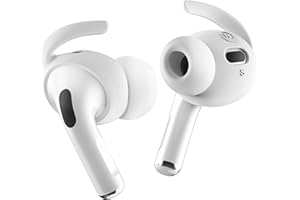 elago Pokrowce na słuchawki AirPods Pro 2, 4 pary, białe, bezpieczne dopasowanie i lepsza jakość dźwięku, materiał silikonowy