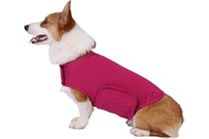 YUKOOL Anxiety Coat for Dogs, Lightweight Wrap Calming Vest, Dog Anxiety Jacket, Used to Instant Therapy for Over Excitement in Lightning and Fireworks to Keep Calming Comfort(M,Rose Red)