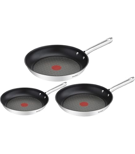 Set 9 Pezzi Padella 26 Cm Casseruola Con Coperchio 18/20 Cm Pentola 24 Cm