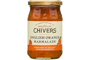 Chivers English Orange 6 x 340 g, authentische englische Marmelade für Orangen Liebhaber, Ideal zum Frühstück, aufs Brötchen, 6er Pack