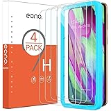 Amazon Brand-Eono 4 Pack Screen Protectors for Samsung Galaxy A40, Tempered Glass Film with Alignment Frame,Anti-Scratch,No B