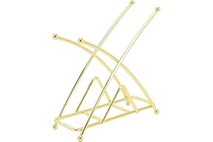 Misazy porta tovaglioli da tavola, portatovaglioli da tavola, porta tovaglioli di carta per la tavola sala da pranzo soggiorno decorazione della casa (oro, 16 x 5,6 x 16 cm)