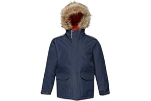 Regatta Children's Professional Kids Cadet Waterproof Insulated Faux Fur Hooded Parka Jacket With Safety Reflective Detail Jacket (pack of 1)