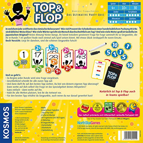 KOSMOS 692452 – Top und Flop, Das ultimative Partyquiz - 2