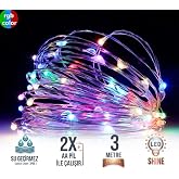 RGB Peri Led 3 metre Renkli Dekoratif Aydınlatma S&uuml;sleme Parti Led Işık Yılbaşı S&uuml;sleme Dekorasyon Işığı Şerit