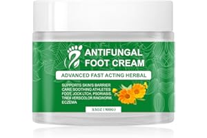 FURPAW Natural Athletes Foot Cream, Extra Strength for Ringworm, Jock Itch, Itchy Skin Relief for Feet 3.5 oz, 100g