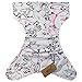 iZiv(TM) Newborn Organic Infant Waterproof/Adjustable/Reusable/Washable Pocket Cloth Diaper Fit Babies 0-3 Years(Music)