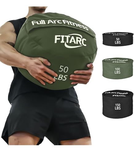 Sandbag Allenamento 70 Kg Regolabile - Per Crossfit, Functional Training E Strongman - Foto 14