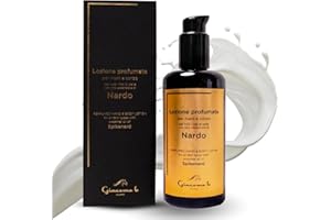 Giacomo B - Lozione Corpo Profumata con Olio Essenziale di Nardo e Tè Verde - Crema Idratante Corpo e Mani per una Pelle Morbida e Nutrita - 200 ml