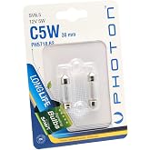Photon Ampul C5W 12V 36Mm. Sofit 2'Li Blister Minyat&uuml;r PHT PH5718 B2