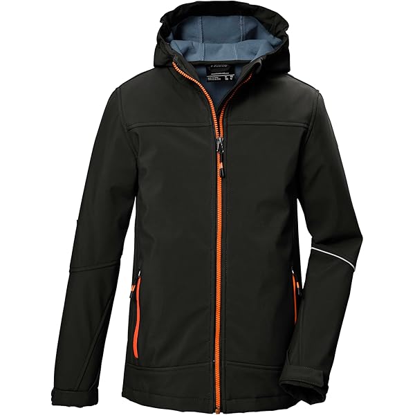 killtec jongens Outdoorjack/functioneel jack met capuchon KOW 204 BYS JCKT, dark navy, 176, 38686-000 : KILLTEC