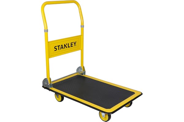 Stanley PC527 SXWTD-PC527 Platformvagn, Gul, Svart, 48,5 cm x 13 cm x 75 cm