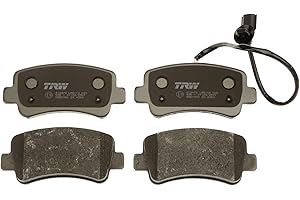 TRW GDB1903 Plaquettes de Frein Kit de 4 pour Renault Master III CAMION PLATE-FORME/CHÂSSIS (EV, HV, UV) 2010 - Essieu Arrière et Autres Véhicules