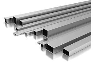 LANGLITZ METALLE Edelstahl Vierkantrohr 15 x 15 x 1,5 mm x 2.000 mm +-5 mm