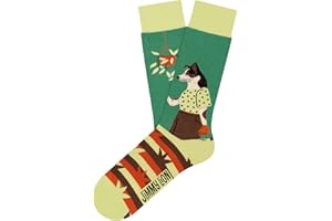 Jimmy Lion Calcetines de Animales fabricados en algodón peinado. Tallas 36-40 | 41-46 en media caña.