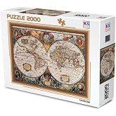 Ks Games- 17Th Centruy World Map 2000 Par&ccedil;a Puzzle