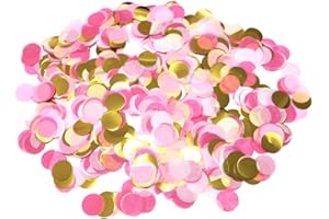 ‎VCOSTORE Konfetti Hochzeit Mehrfarbig - 5000 Stück Konfetti Papier Geburtstag Runde Confetti Streudeko Konfetti Seidenpapier Partydeko für Versammlungen, Feste und Jubiläen By VCOSTORE（50g）
