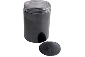 GANGOU 2 lbs Tumbler Media Grit,Rock Polishing Grit Media, Works with any Rock Tumbler, Rock Polisher, Stone Polisher,MEDIUM 120/220 Silicon Carbide Grit, STEP 2 for Tumbling Stones