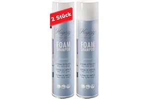 ‎HAGERTY HAGERTY Set 2x Foam Shampoo I Schaumreiniger für Teppiche und Stoffe I Premium Teppichreiniger I Reinigungsmittel für Teppich Sofa Couch I Schaum-Reiniger zum Absaugen I Polsterreinigungsmittel