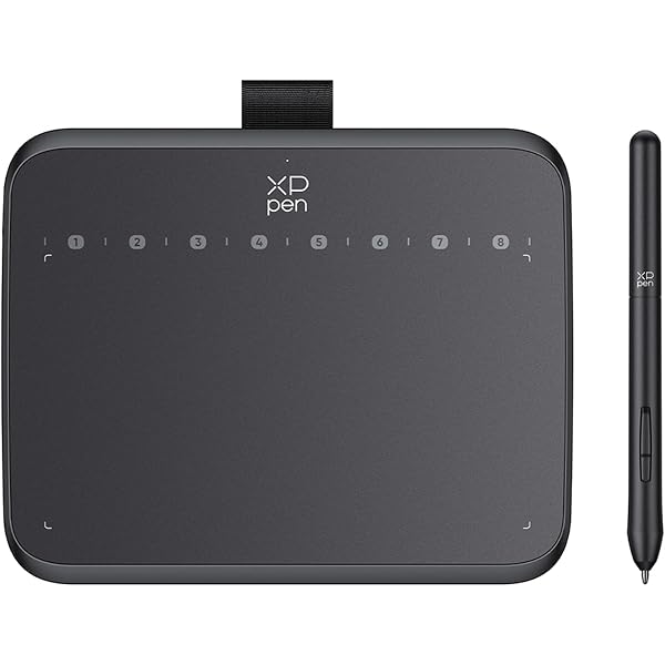 Étui Rigide Noir Navitech Pour Tablette Graphique XP-Pen Deco 640 - Antichoc Et étanche
