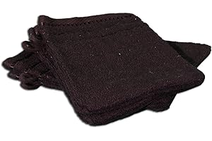 Gözze - Lot de 4 Gants de Toilette, Berlin, 100% Coton, 17 x 24 cm - Noir