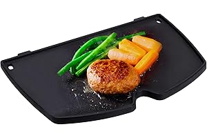 GriHero 6559 - Piastra in ghisa, 38,9 cm, accessorio per barbecue Weber Q200, Q220, Q240, Q260, Q2000, Q2200, Q2400 Series