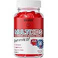 Weider Multikids Gummies - Vitamins for Kids - no Added Sugar - Child Friendly Texture and dose of Vitamins (D, E, C, B6, B12) - 50 Gummies