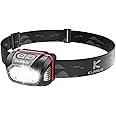 klarus HM1 Head Torch Rechargeable USB C, Led Super Bright Headlamp, Headtorch 440 Lumens 70 Hours Max Runtime, 1800mAh Battery IPX6 Waterproof for Running, Camping, Hiking, Hunting (Red)