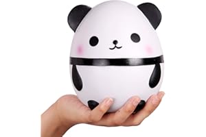 Anboor Squishies Panda Huevo Levantamiento Lento Kawaii Perfumado Suave Animal Squishies Juguetes