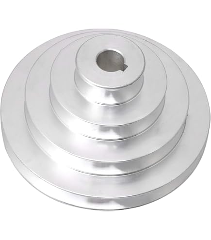 Einzelrillen-Riemenscheibe 8 Mm Bohrung, 40 Mm Außen-Ø, Aus Aluminiumlegierung, Für 6 Mm PU-Rundriemen – Mit Sechskantschlüssel, Für Motoren Und Modellbau