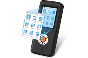 CHNADKS EM-102 Elektrosmog Messgerät – Tragbares EMF-Detektor mit TFT-Farbdisplay, Echtzeitüberwachung von Magnetfeld, E-Feld & Leistung, Wellenformanzeige, Alarm, für Haushalt, Büro, Baustelle