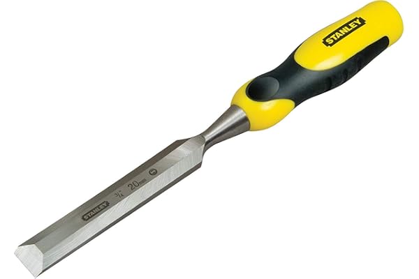 STANLEY 0-16-878 Ciseau à Bois bi-Matière, 20 mm