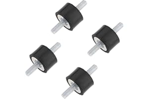 4 Stücke M8 30x20mm Anti Vibration Gummi Halterung Auto Bobbin Isolator Dämpfer Doppelkopf Gummi Stoßdämpfer Mount Bobbin Kit für Kompressor