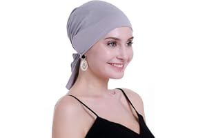 osvyo Bamboo Chemo Headscarf for Women Hair Loss - Cancer Slip On Headwear Turbans Hats caps Sealed Packaging