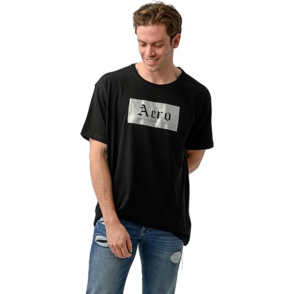 AEROPOSTALE 87 CIRCLE PRINT GRAPHIC TEE,Blue,S: Buy Online at Best ..., حجم الصورة 600x600