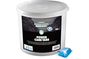 WOC WAECO Dometic PowerCare Tabs 100 Stück WC Zusatz Power Care Thetford WC Neu Vorratseimer Eimer