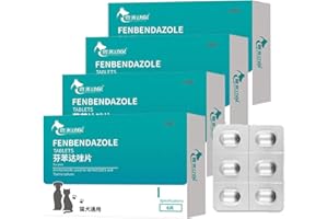 GENERIC 6 Kapseln Haustier Entwurmungstabletten für Hunde und Katzen Innere Entwurmung Wurmkur Katze Entwurmungsmittel Katzen Entwurmungsmittel für Hunde Wurmkur Hund (4pc)