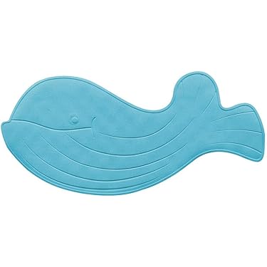Tappetino Da Bagno Antiscivolo Per Bambini | Motivo Balena | Gomma Resistente | 75x35 Cm - Foto 12