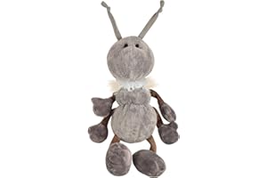 BOHS 38 cm pluszowa mrówka z chustą - miękka i przytulna zabawka zwierzęca, idealna dla dzieci