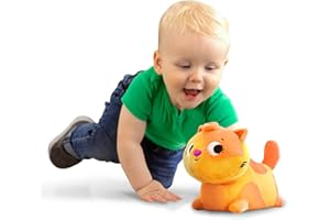 B. Toys By Battat Kot Przytulanka z Dźwiękami, Pomarańczowy, Od 6 miesięcy, BX2120Z